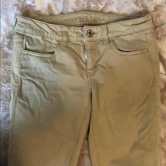 Tan skinny jeggings - Picture 2 of 3